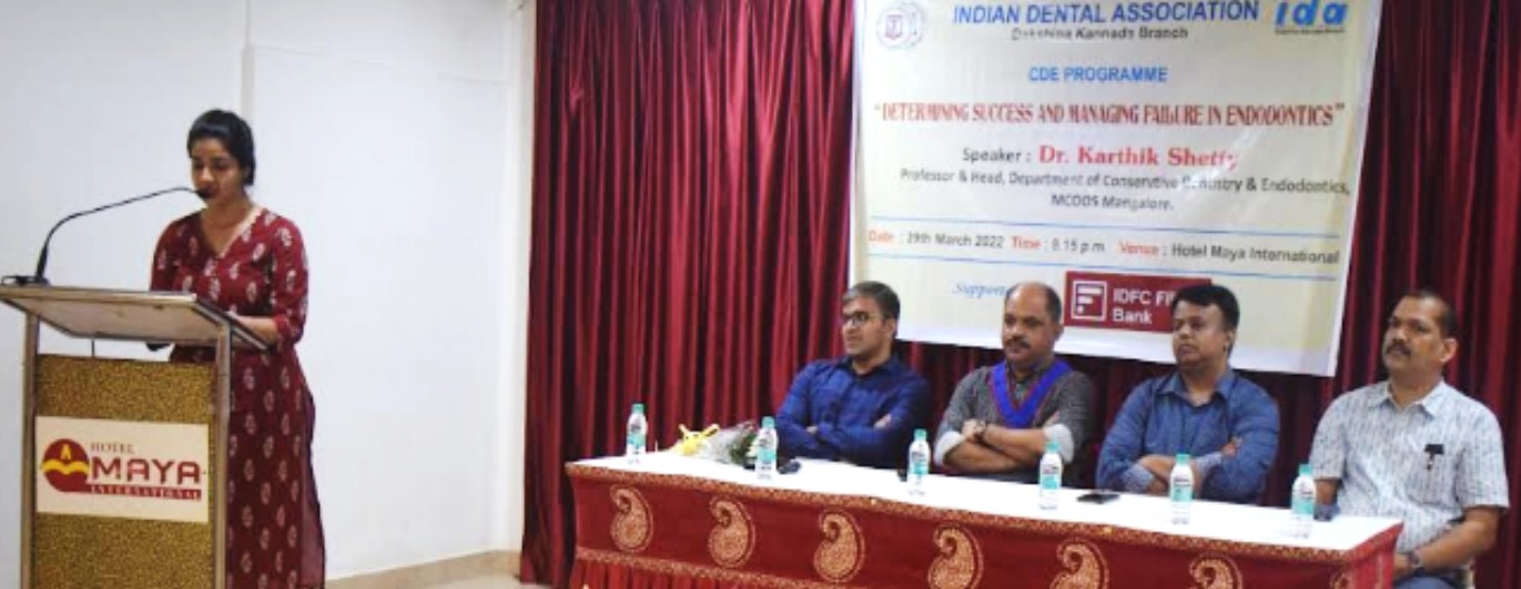 ಐಡಿಎ ವತಿಯಿಂದ ದಂತ ವೈದ್ಯಕೀಯ ಕಾರ್ಯಾಗಾರ