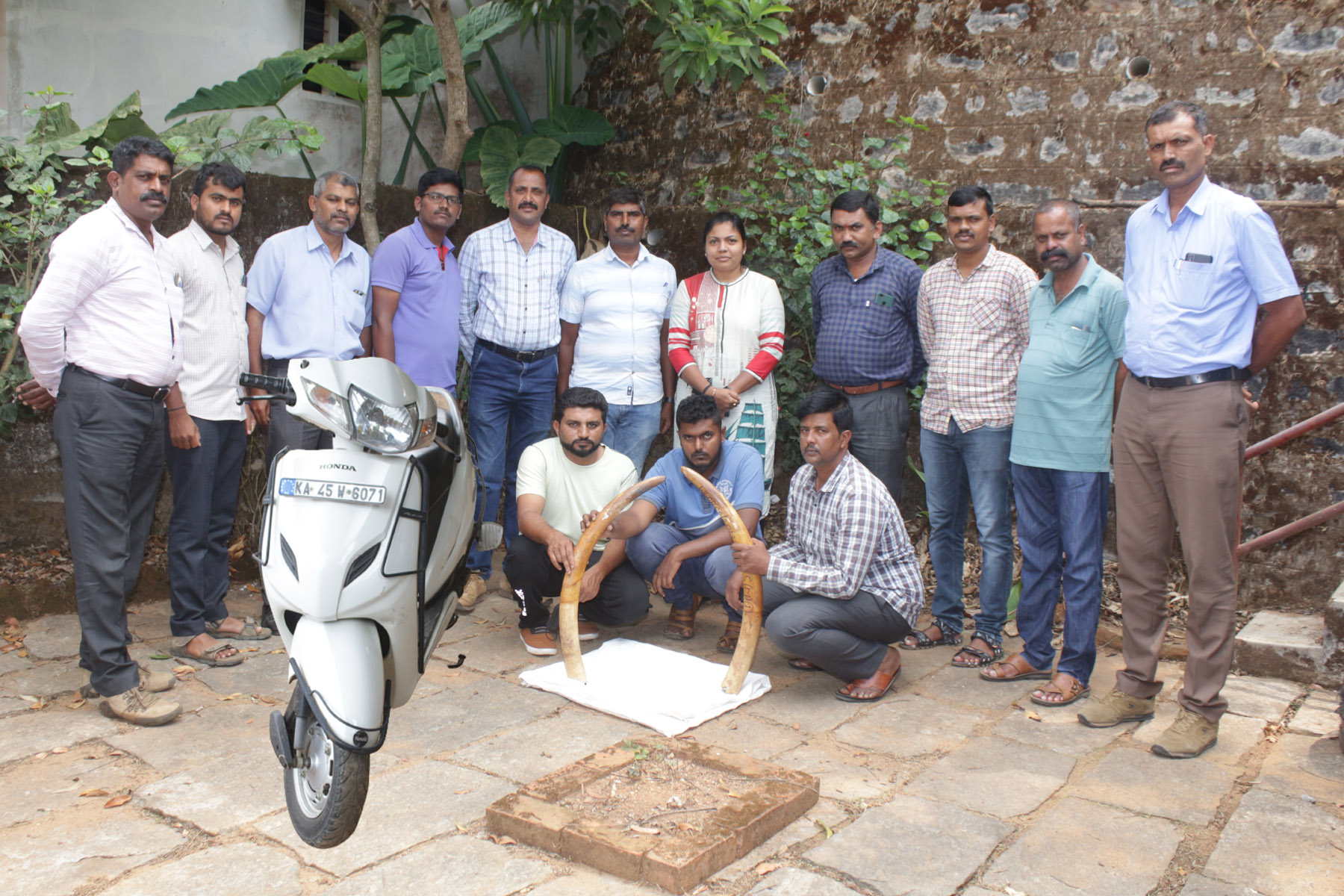 ಮಡಿಕೇರಿ: ಆನೆದಂತ ಮಾರಾಟ ಯತ್ನ; ಮೂವರು ಆರೋಪಿಗಳ ಬಂಧನ