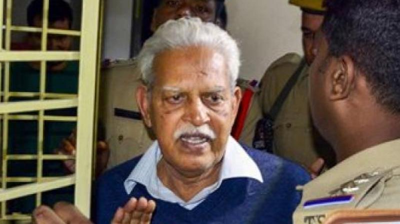 ಎಲ್ಗಾರ್ ಪರಿಷದ್ ಪ್ರಕರಣ: ವರವರ ರಾವ್‍ಗೆ ಖಾಯಂ ಜಾಮೀನು ನೀಡಲು ನಿರಾಕರಿಸಿದ ಬಾಂಬೆ ಹೈಕೋರ್ಟ್