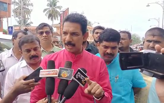 ಸಂತೋಷ್ ಪಾಟೀಲ್ ಆತ್ಮಹತ್ಯೆ ಪ್ರಕರಣದ ಹಿಂದೆ ಕಾಂಗ್ರೆಸ್: ನಳಿನ್ ಕುಮಾರ್ ಕಟೀಲು ಆರೋಪ