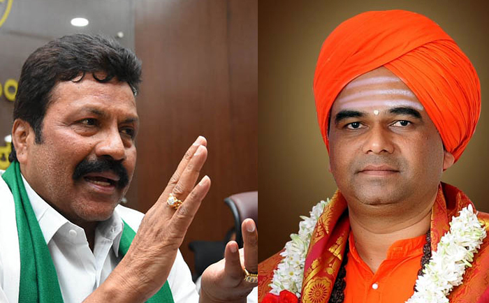 ದಿಂಗಾಲೇಶ್ವರ ಶ್ರೀಗಳ ಮಾತಿಗೆ ಅರ್ಥವಿಲ್ಲ, ಅವರು ಊಸರವಳ್ಳಿಯಂತೆ ಬಣ್ಣ ಬದಲಿಸಿ ಮಾತನಾಡುತ್ತಾರೆ: ಸಚಿವ ಬಿ.ಸಿ ಪಾಟೀಲ್