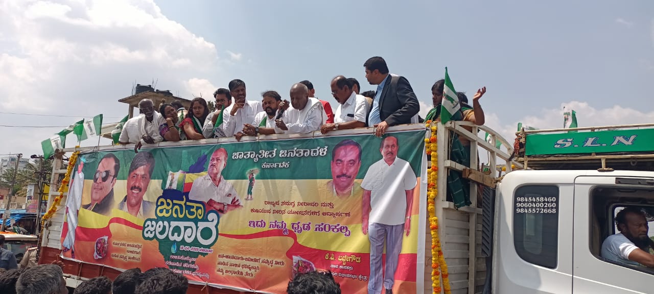 ಕುಮಾರಸ್ವಾಮಿ ಮುಖ್ಯಮಂತ್ರಿಯಾಗಿ ರಾಜ್ಯದ ನೀರಾವರಿ ಸಮಸ್ಯೆಗಳನ್ನು ಪರಿಹರಿಸಬೇಕೆಂಬುದೇ ನನ್ನ ಆಸೆ: ಎಚ್.ಡಿ. ದೇವೇಗೌಡ