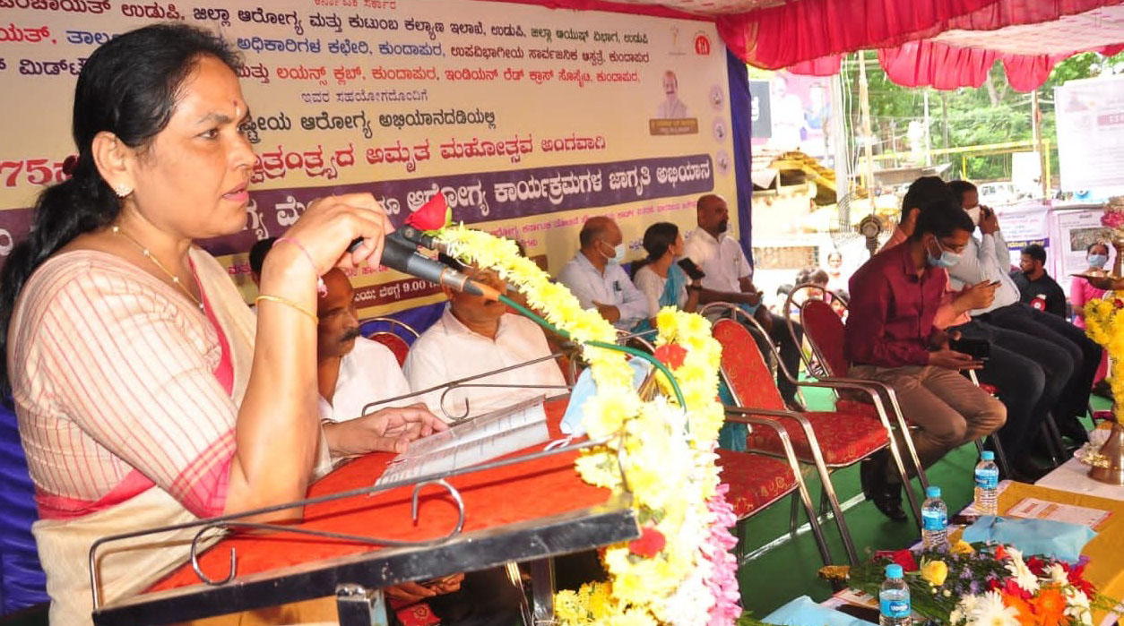 ಆರೋಗ್ಯ ಕ್ಷೇತ್ರಕ್ಕೆ ಸರಕಾರದಿಂದ ಹೆಚ್ಚಿನ ಆದ್ಯತೆ: ಶೋಭಾ ಕರಂದ್ಲಾಜೆ