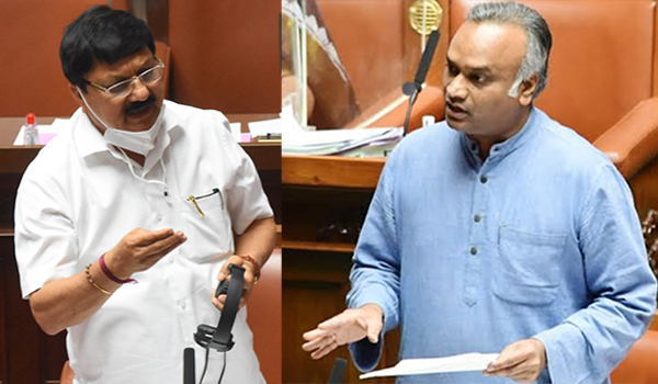 ಸಚಿವ ಪ್ರಭು ಚವಾಣ್,  ಸಂಕನೂರು ಬಳಿ ಸಾಕ್ಷ್ಯ ಕೇಳುವುದಿಲ್ಲವೇ?: ಗೃಹ ಸಚಿವರಿಗೆ ಶಾಸಕ ಪ್ರಿಯಾಂಕ್‌ ಖರ್ಗೆ ತಿರುಗೇಟು