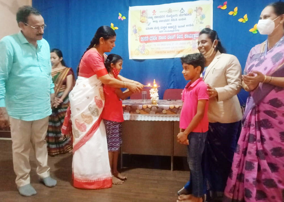 ಮಕ್ಕಳ ಪ್ರತಿಭೆ ಅನಾವರಣಕ್ಕೆ ಬೇಸಿಗೆ ಶಿಬಿರ ಉತ್ತಮ ವೇದಿಕೆ: ಶರ್ಮಿಳಾ ಎಸ್.