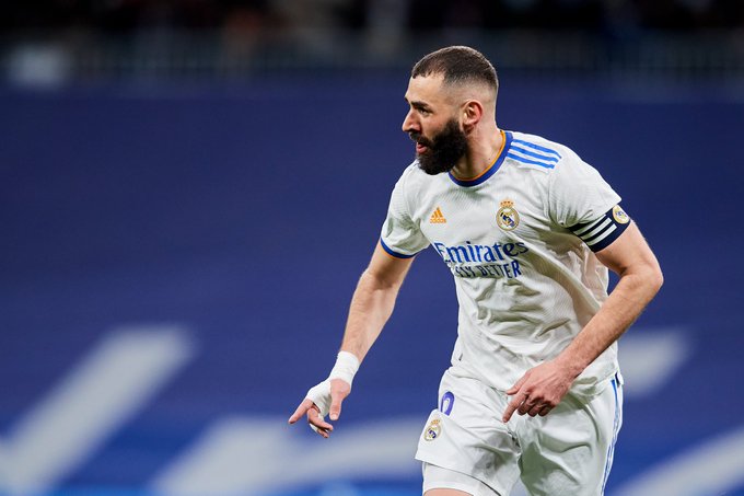 ಚಾಂಪಿಯನ್ಸ್ ಲೀಗ್‌: ಕರೀಮ್ ಬೆಂಝೆಮಾ  ಹ್ಯಾಟ್ರಿಕ್ ಗೋಲು, ರಿಯಲ್ ಮ್ಯಾಡ್ರಿಡ್ ಗೆ ಭರ್ಜರಿ ಜಯ