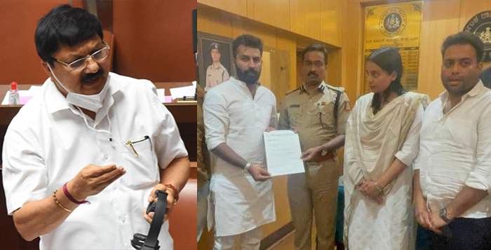 ಗೃಹ ಸಚಿವ ಆರಗ ಜ್ಞಾನೇಂದ್ರ ವಿರುದ್ಧ ಮುಹಮ್ಮದ್ ನಲಪಾಡ್ ದೂರು