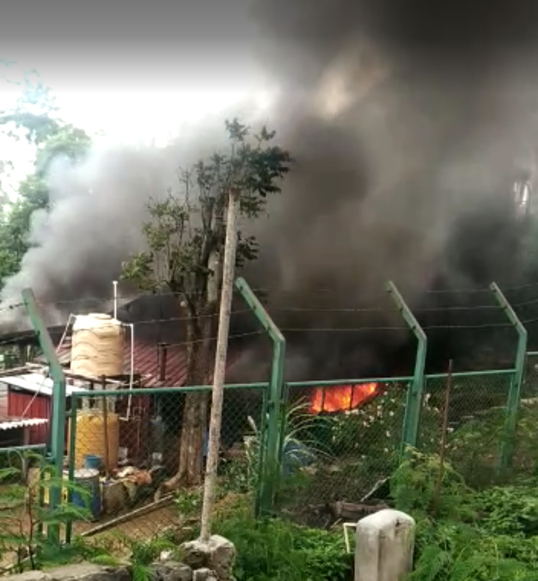 ಮಡಿಕೇರಿ: ಮನೆ ಅಗ್ನಿಗಾಹುತಿ, ಅಪಾರ ನಷ್ಟ