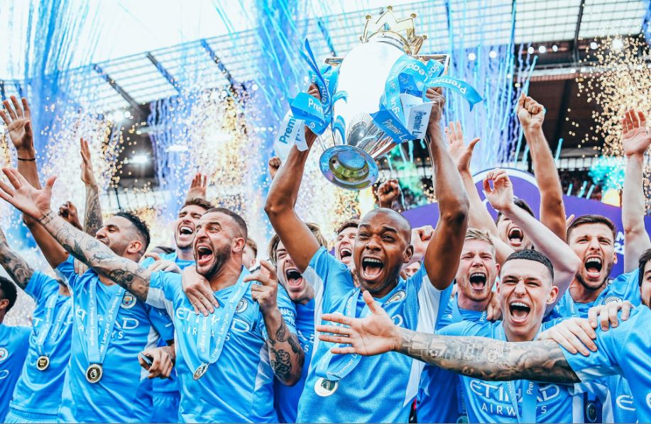 ಪ್ರಿಮಿಯರ್ ಲೀಗ್ ಪ್ರಶಸ್ತಿ ಉಳಿಸಿಕೊಂಡ ಮ್ಯಾಂಚೆಸ್ಟರ್ ಸಿಟಿ