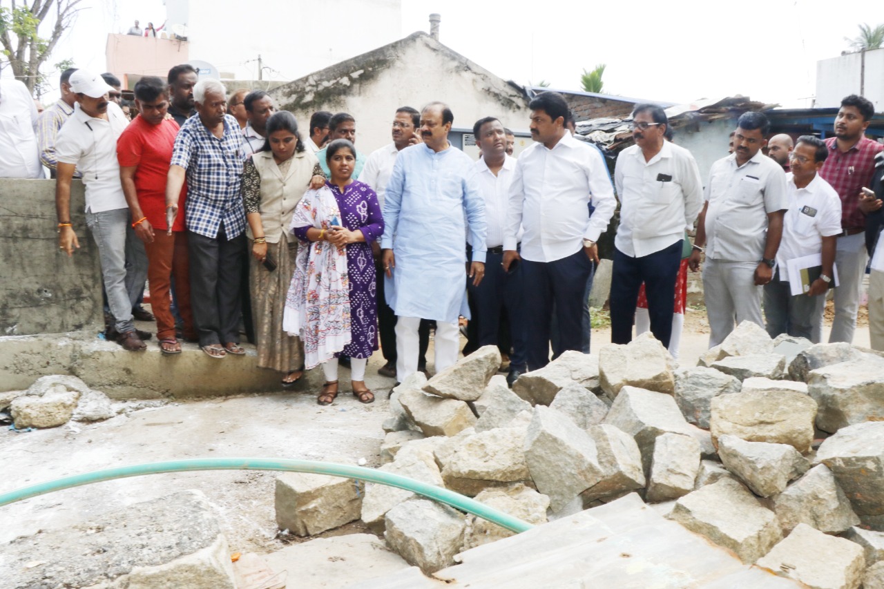 ಅತಿವೃಷ್ಟಿಯಿಂದ ಶಿವಮೊಗ್ಗ ಜಿಲ್ಲೆಯಲ್ಲಿ 40 ಕೋಟಿ ರೂ. ಹಾನಿ ಅಂದಾಜು: ಸಚಿವ ನಾರಾಯಣ ಗೌಡ