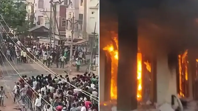 ಜಿಲ್ಲೆಗೆ ಅಂಬೇಡ್ಕರ್‌ ಹೆಸರಿಡುವುದನ್ನು ವಿರೋಧಿಸಿ ಪ್ರತಿಭಟನೆ: ಆಂಧ್ರ ಸಚಿವರ ಮನೆಗೆ ಬೆಂಕಿ