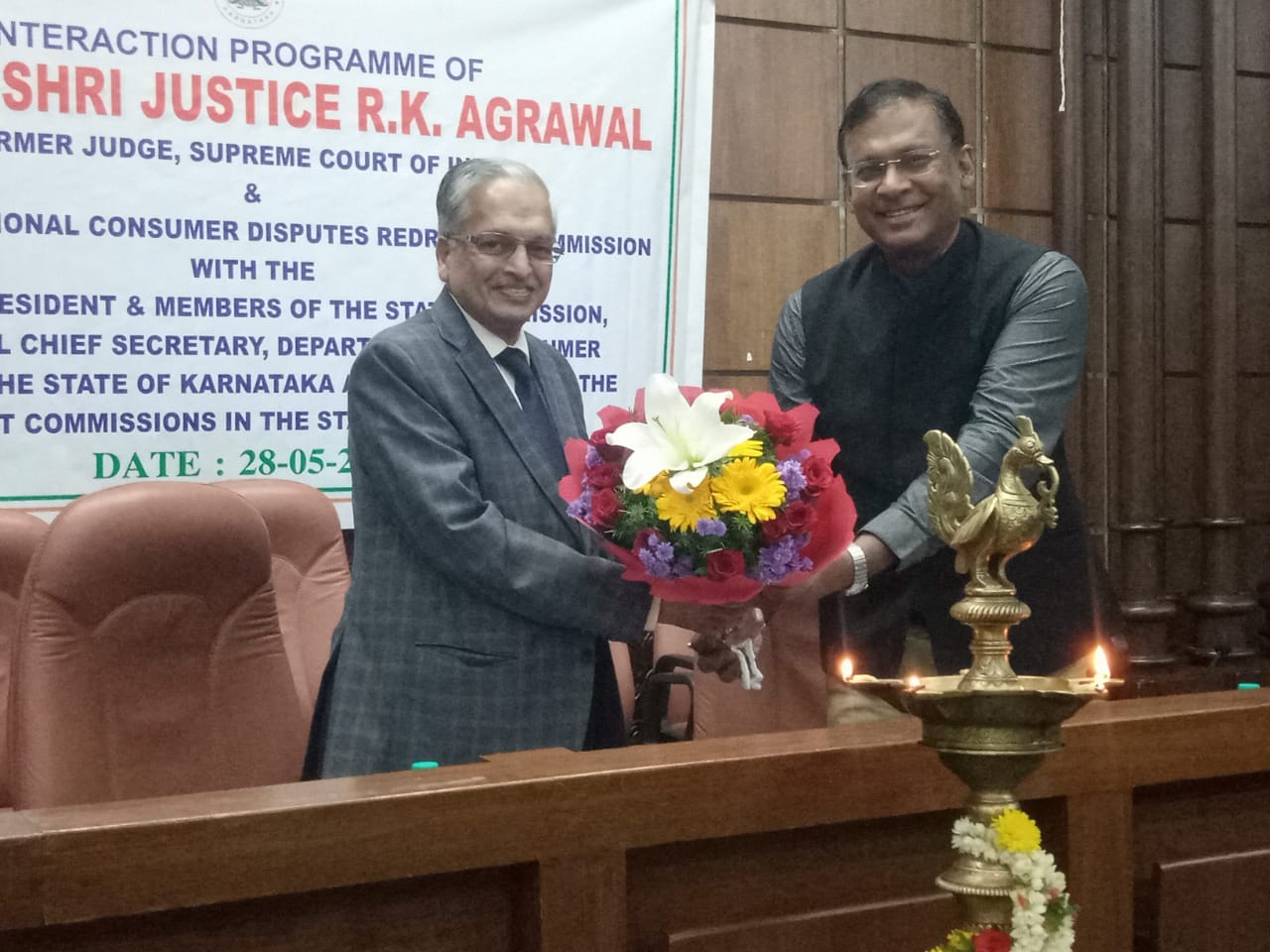 50 ಸಾವಿರ ಪ್ರಕರಣಗಳ ವಿಲೇವಾರಿ: ನ್ಯಾಯಮೂರ್ತಿ ಆರ್.ಕೆ. ಅಗರ್ವಾಲ್