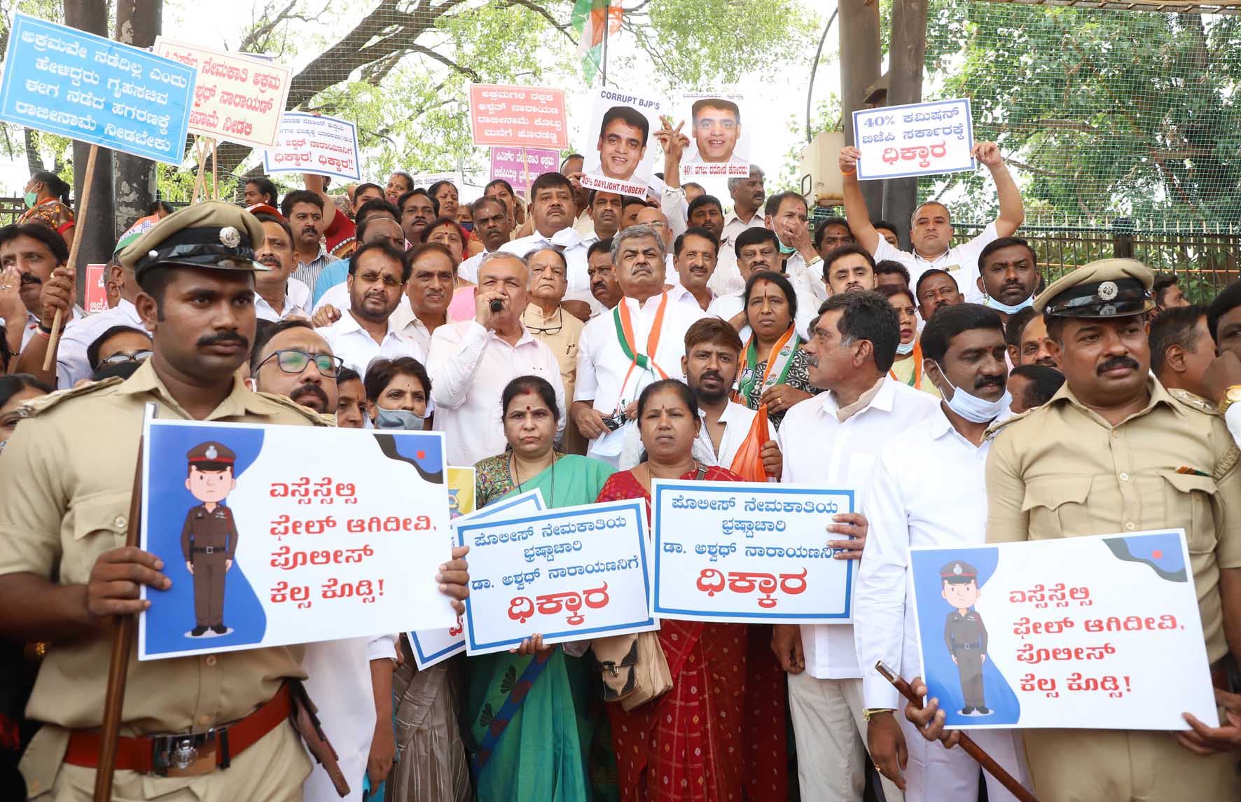 ಶೇ. 40 ಕಮಿಷನ್ ಆರೆಸ್ಸೆಸ್‍ಗೆ ಹೋಗುತ್ತಿದೆ: ಬಿ.ಕೆ ಹರಿಪ್ರಸಾದ್ ಆರೋಪ