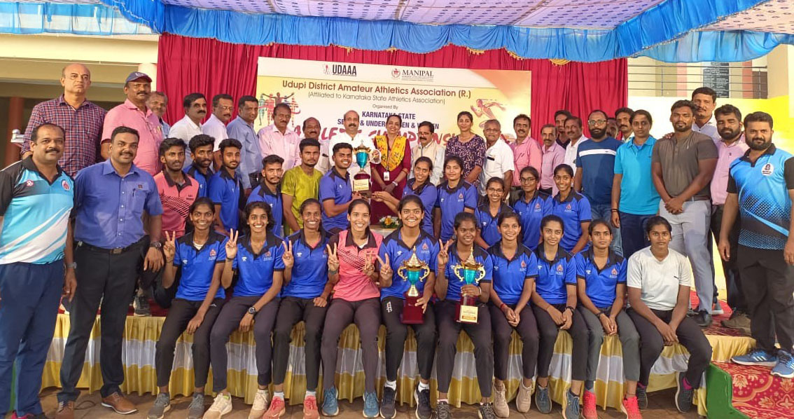 ರಾಜ್ಯಮಟ್ಟದ ಅಥ್ಲೆಟಿಕ್ ಚಾಂಪಿಯನ್‌ಶಿಪ್: ಆಳ್ವಾಸ್‌ಗೆ ಸಮಗ್ರ ಪ್ರಶಸ್ತಿ