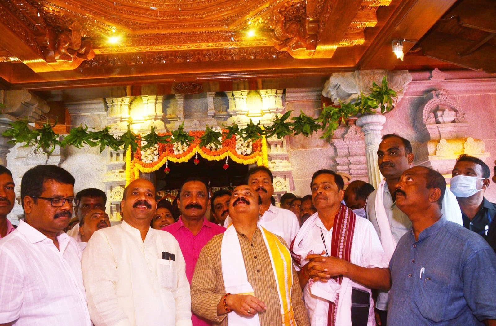 ಕಡಿಯಾಳಿ ದೇವಳದ ಸುತ್ತು ಪೌಳಿ, ತಿರುಗುವ ಮುಚ್ಚಿಗೆ ಉದ್ಘಾಟನೆ