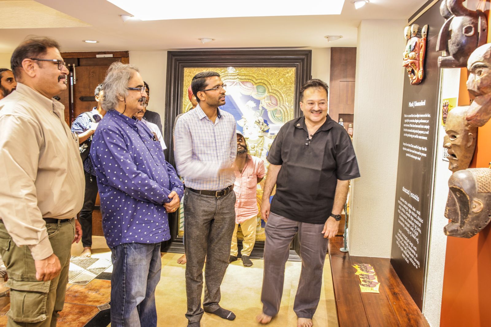 ಉಡುಪಿ: 50 ದೇಶಗಳ ಜಾನಪದ ಮುಖವಾಡಗಳ ಪ್ರದರ್ಶನಕ್ಕೆ ಚಾಲನೆ