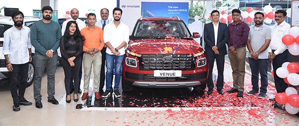 ಮಂಗಳೂರು: ಹುಂಡೈ ವೆನ್ಯೂ ಮಾರುಕಟ್ಟೆಗೆ ಬಿಡುಗಡೆ