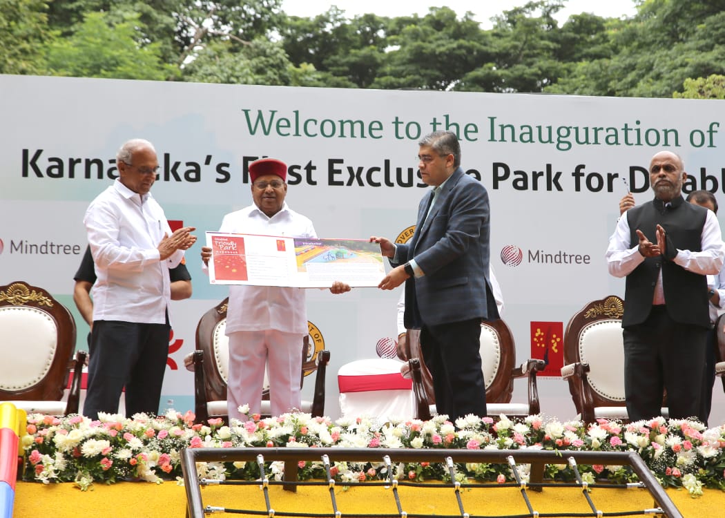 ಬೆಂಗಳೂರು: ವಿಶೇಷ ಚೇತನರ ಸ್ನೇಹಿ ಉದ್ಯಾನವನ ಉದ್ಘಾಟಿಸಿದ ರಾಜ್ಯಪಾಲರು