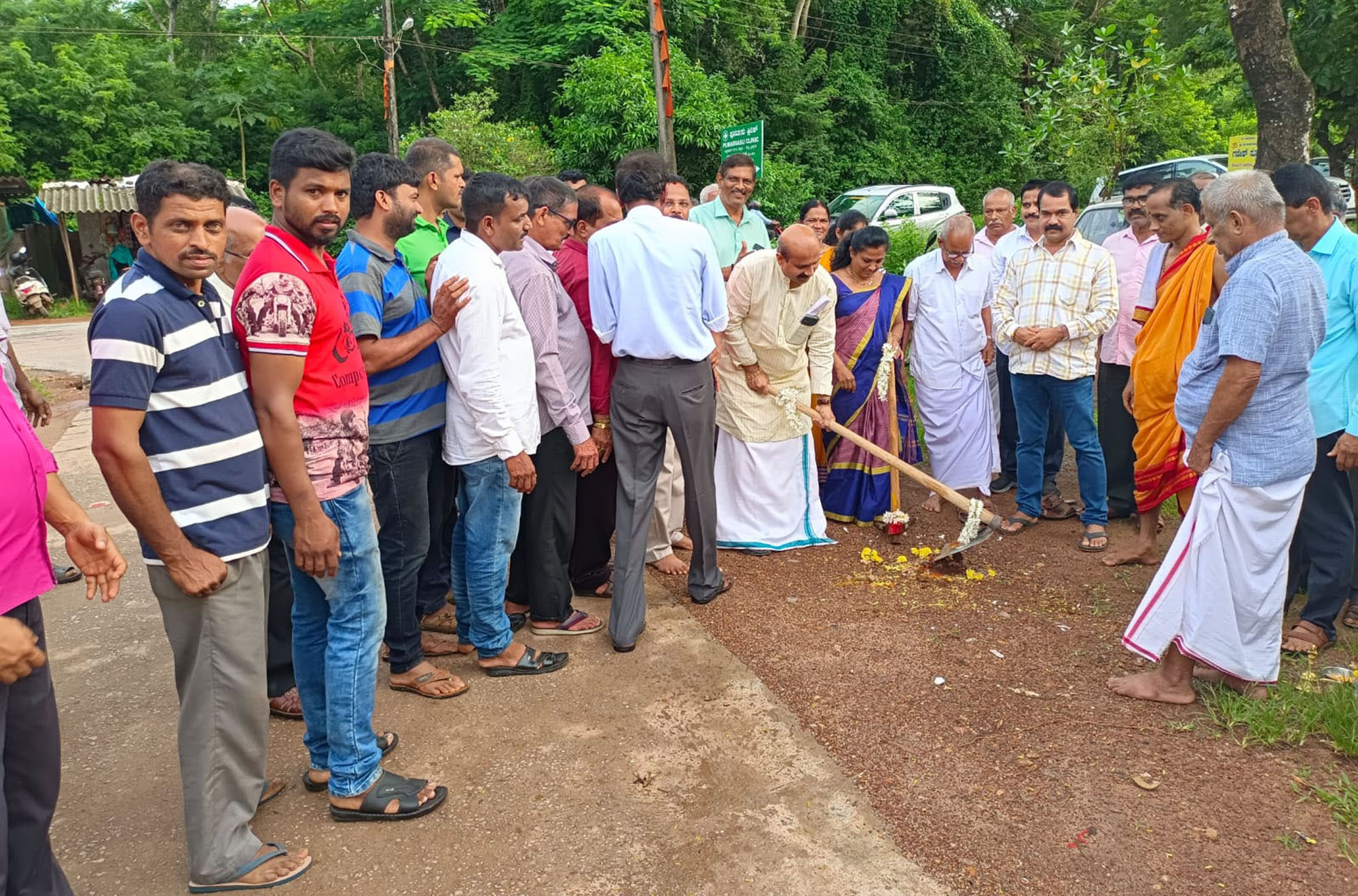 2.5 ಕೋಟಿ ರೂ.ವೆಚ್ಚದ ಚೇರ್ಕಾಡಿ-ಬೆನಗಲ್ ರಸ್ತೆ ಕಾಮಗಾರಿಗೆ ಚಾಲನೆ