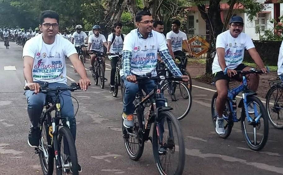 ವಿಶ್ವ ಬೈಸಿಕಲ್ ದಿನಾಚರಣೆ: ಮಣಿಪಾಲದಿಂದ ಮಲ್ಪೆಯವರೆಗೆ ಜಾಥಾ