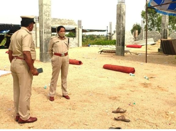 ಕೆಜಿಎಫ್: ಮಾಜಿ ಶಾಸಕನ ತೋಟದ ಮನೆ ಆವರಣದಲ್ಲಿ ವೃದ್ಧನ ಮೃತದೇಹ ಪತ್ತೆ