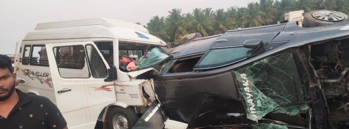 ಕುಣಿಗಲ್ | ಸರಣಿ ಅಪಘಾತಕ್ಕೆ ಇಬ್ಬರು ಬಲಿ: 10 ಮಂದಿಗೆ ಗಾಯ