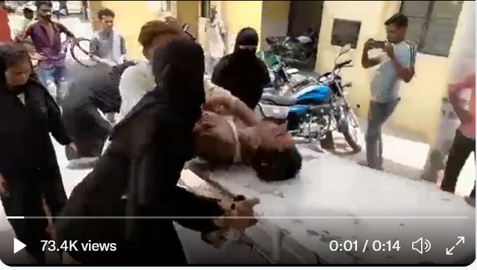 ʼಅಪರಿಚಿತʼ ವ್ಯಕ್ತಿಗಳೊಂದಿಗೆ ಸೇರಿಕೊಂಡು ಯುವಕನಿಗೆ ಚಿತ್ರಹಿಂಸೆ ನೀಡಿದ ಉತ್ತರಪ್ರದೇಶ ಪೊಲೀಸರು: ಪ್ರಕರಣ ದಾಖಲು