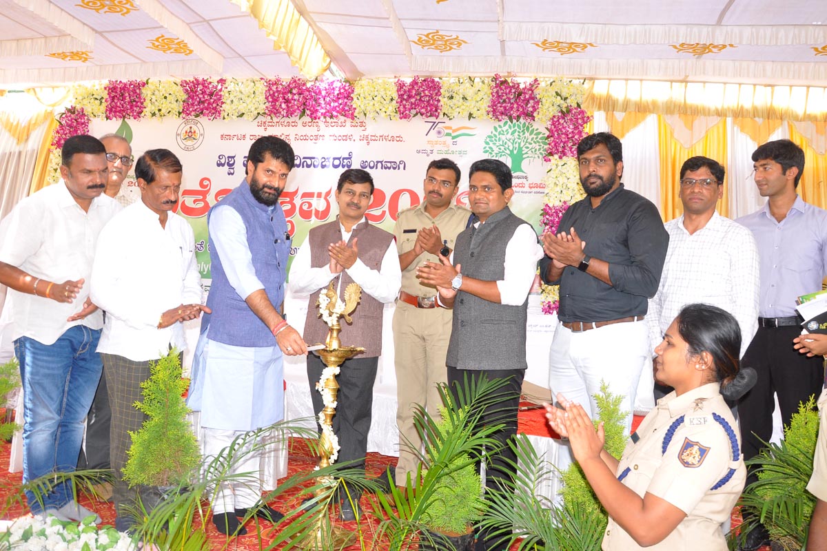 ಮನುಷ್ಯ ಎಚ್ಚೆತ್ತುಕೊಳ್ಳದಿದ್ದರೆ ಪ್ರಕೃತಿ ಜೊತೆಗೆ ಮಾನವ ಸಂಕುಲ ನಾಶ ಖಚಿತ: ಸಿ.ಟಿ.ರವಿ