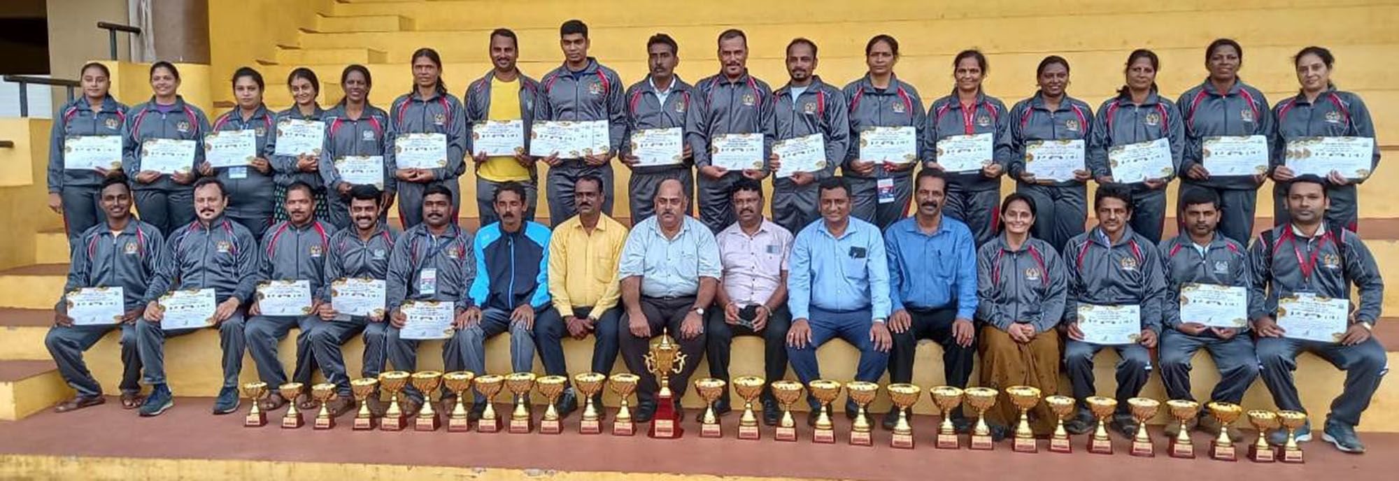 ಸರಕಾರಿ ನೌಕರರ ರಾಜ್ಯಮಟ್ಟದ ಕ್ರೀಡಾಕೂಟ: ಉಡುಪಿ ಜಿಲ್ಲಾ ತಂಡಕ್ಕೆ ರನ್ನರ್‌ಅಪ್ ಪ್ರಶಸ್ತಿ