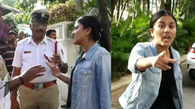 ಬೆಂಗಳೂರು | ಸಿಗ್ನಲ್ ಜಂಪ್ ದಂಡ ಪಾವತಿಸಲು ನಿರಾಕರಣೆ; ಬಿಜೆಪಿ ಶಾಸಕನ ಪುತ್ರಿ ಎಂದು ಪೊಲೀಸರೊಂದಿಗೆ ವಾಗ್ವಾದ