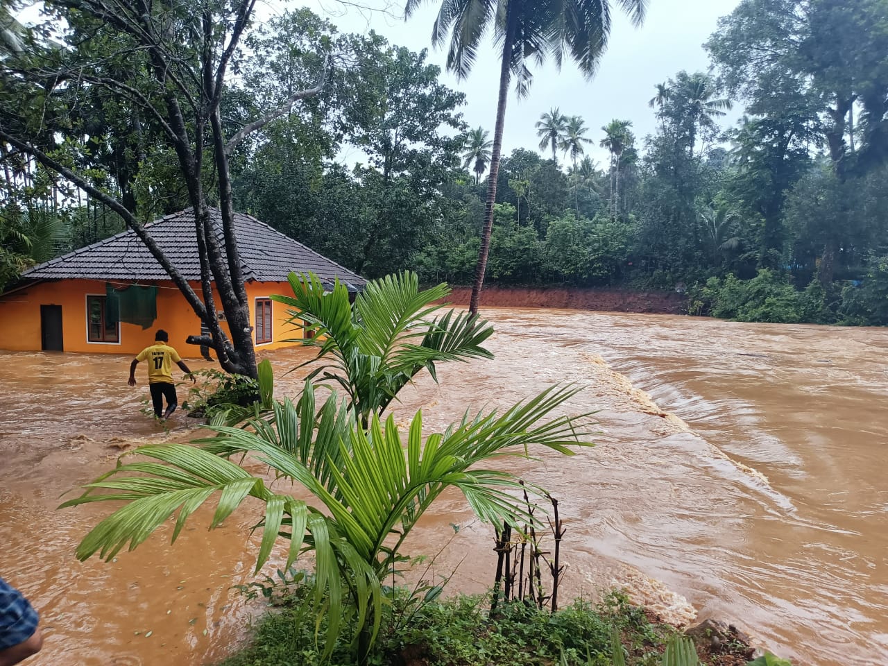 ಕೊಡಗಿನಲ್ಲಿ ಭಾರೀ ಮಳೆ: ಹಲವೆಡೆ ರಸ್ತೆ ಸಂಪರ್ಕ ಕಡಿತ, ಮನೆಗಳು ಜಲಾವೃತ