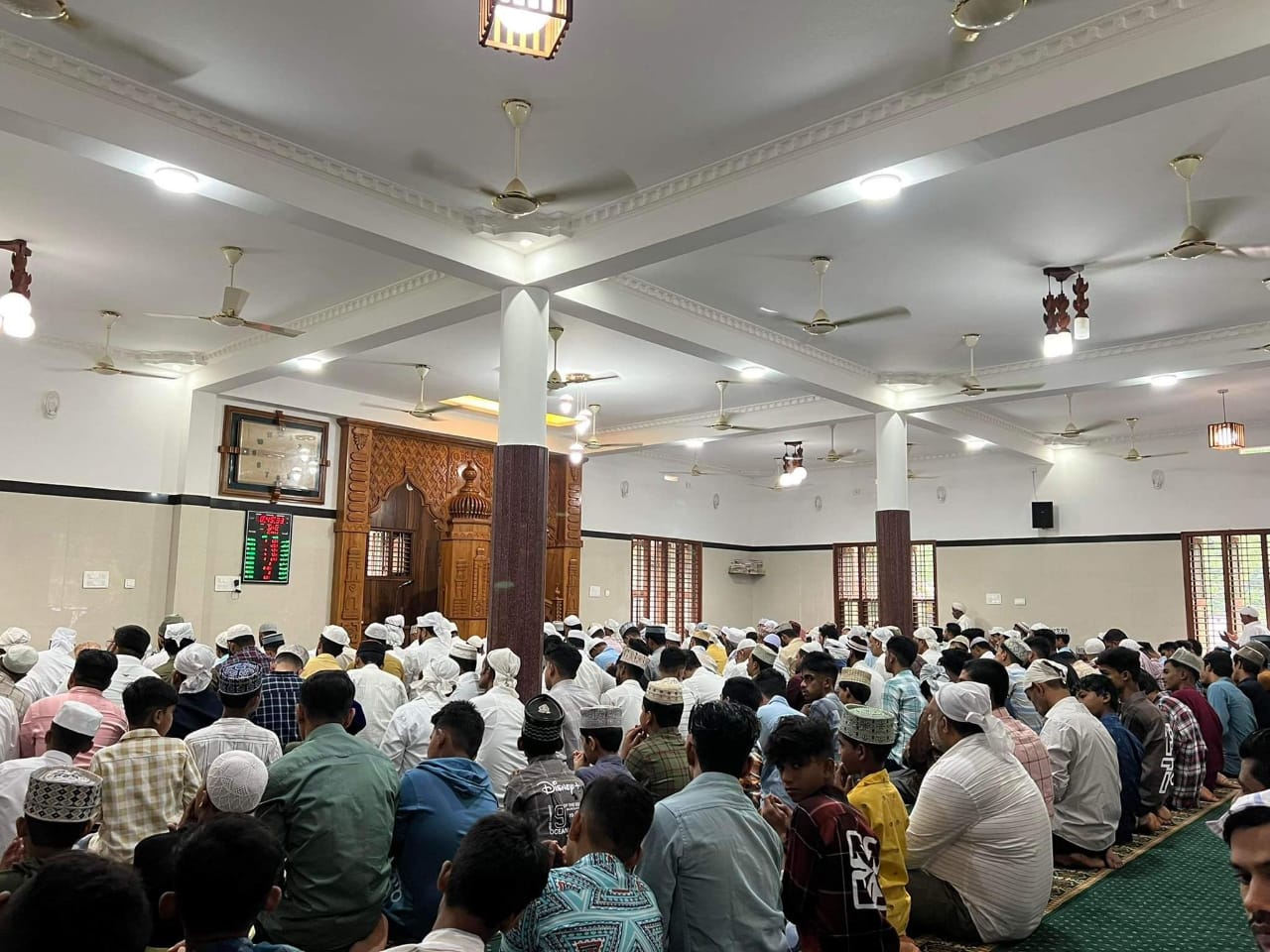 ಕಡಂಬು ಮಸೀದಿಯಲ್ಲಿ ಸಂಭ್ರಮದ ‘ಈದುಲ್ ಅಝ್‌ಹಾ’ ಆಚರಣೆ