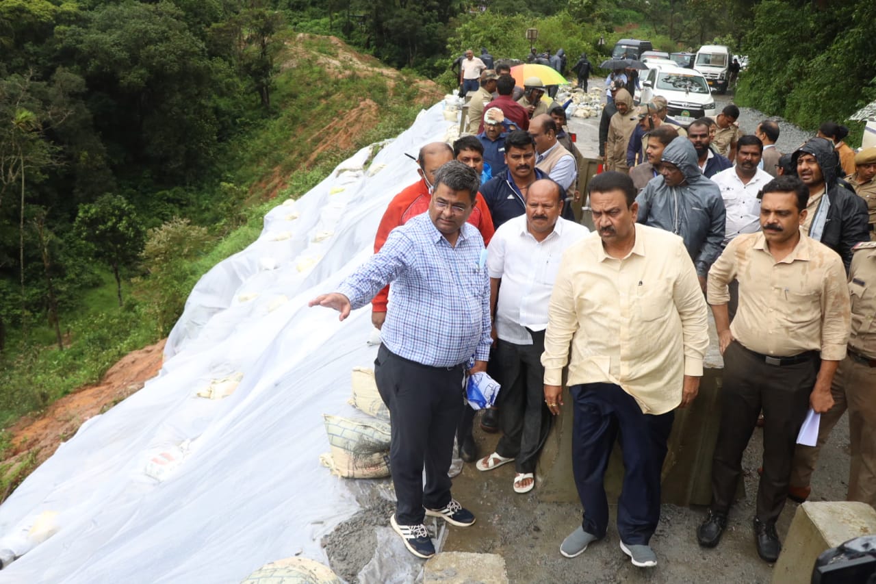 ಶಿರಾಡಿ ಘಾಟ್ ಬಂದ್ ಮಾಡುವುದಿಲ್ಲ: ಸಚಿವ ಸಿ.ಸಿ. ಪಾಟೀಲ ಸ್ಪಷ್ಟನೆ
