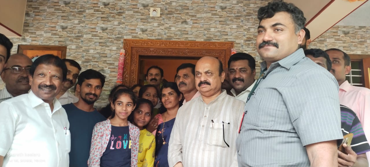 ಸುಳ್ಯಕ್ಕೆ ಮುಖ್ಯಮಂತ್ರಿ ಬಸವರಾಜ ಬೊಮ್ಮಾಯಿ ಭೇಟಿ