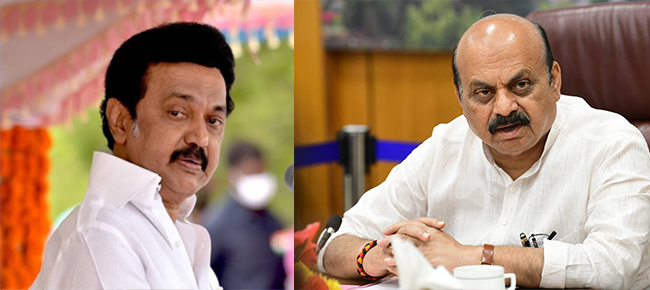 ತಮಿಳನಾಡು ಸಿಎಂಗೆ ಕೋವಿಡ್ ಧೃಡ; ಶೀಘ್ರ ಗುಣಮುಖರಾಗಲಿ ಎಂದು ಹಾರೈಸಿದ ಬೊಮ್ಮಾಯಿ