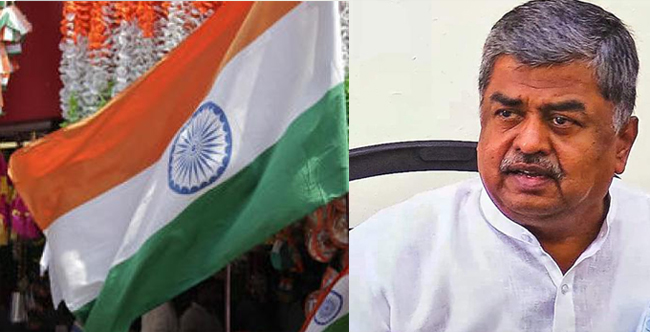 ನಕಲಿ ಪಾಲಿಯೆಸ್ಟರ್ ತಿರಂಗಾ ಬೇಡ, ಅಸಲಿ ಖಾದಿ ತ್ರಿವರ್ಣ ಧ್ವಜ ಹಾರಿಸಿ: ಸಿಎಂಗೆ ಬಿ.ಕೆ ಹರಿಪ್ರಸಾದ್ ಮನವಿ