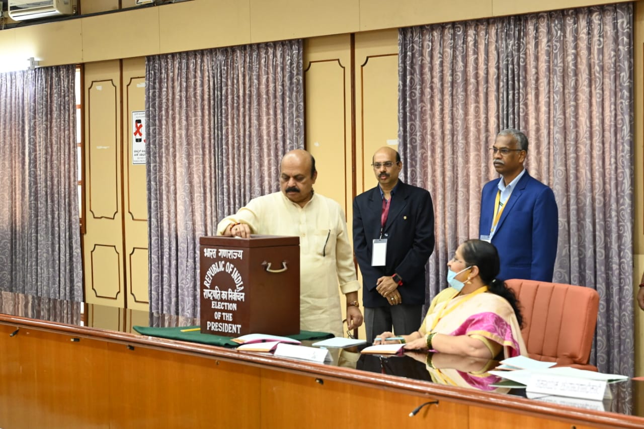 ರಾಷ್ಟ್ರಪತಿ  ಚುನಾವಣೆ | ದ್ರೌಪದಿ ಮುರ್ಮು ಗೆಲುವು ನಿಶ್ಚಿತ, ಹಿಂದಿನ  ದಾಖಲೆ ಮುರಿಯುವ ಸಾಧ್ಯತೆ: ಸಿಎಂ ಬೊಮ್ಮಾಯಿ