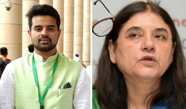 ಸಂಸದ ಪ್ರಜ್ಚಲ್ ರೇವಣ್ಣ ವಿರುದ್ಧ ಸಿಎಂ ಬೊಮ್ಮಾಯಿಗೆ ಪತ್ರ ಬರೆದ ಮೇನಕಾ ಗಾಂಧಿ