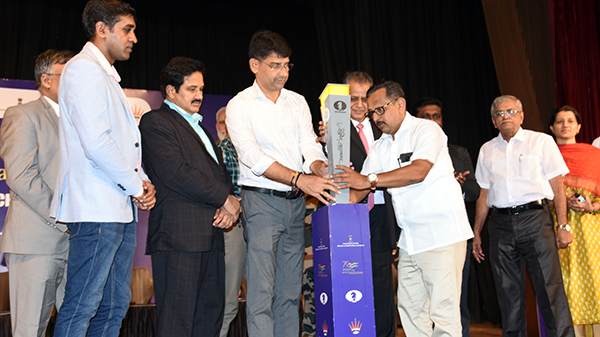 ಮಂಗಳೂರು: ಚೆಸ್ ಒಲಿಂಪಿಯಾಡ್ ರಿಲೇ ಜ್ಯೋತಿಗೆ ಸ್ವಾಗತ