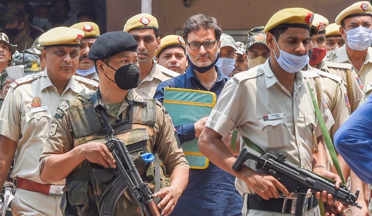 ಅಸಮರ್ಪಕ ತನಿಖೆಯ ಆರೋಪ: ತಿಹಾರ್ ಜೈಲಿನಲ್ಲಿ ಯಾಸೀನ್ ಮಲಿಕ್‌ ಅನಿರ್ದಿಷ್ಟಾವಧಿ ನಿರಶನ