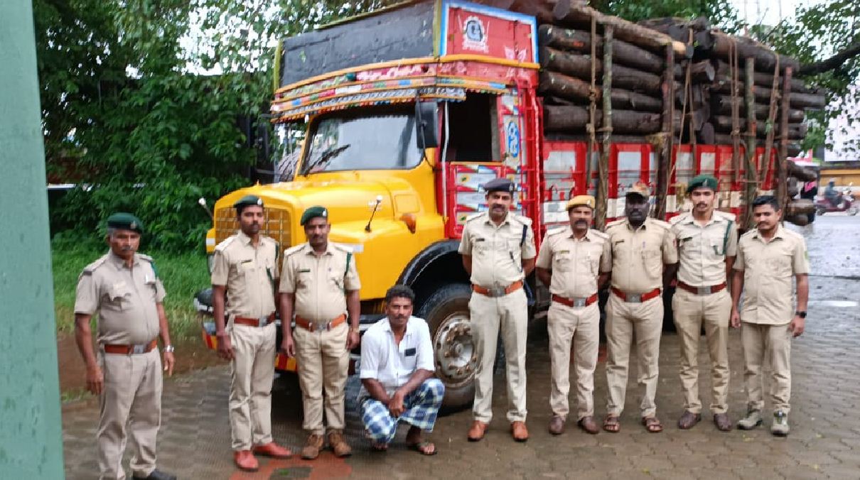 ಅಕ್ರಮ ಮರ ಸಾಗಾಟ ಆರೋಪ: ಓರ್ವ ಸೆರೆ