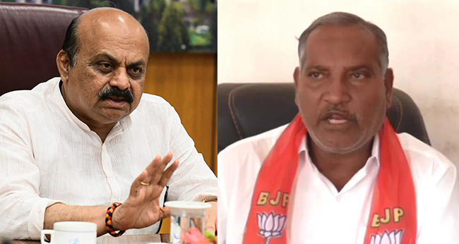 ಸಿಎಂ ಬೊಮ್ಮಾಯಿ ಕಾರ್ಯಕ್ರಮದಲ್ಲಿ ಕಪ್ಪುಬಟ್ಟೆ ಪ್ರದರ್ಶಿಸುತ್ತೇವೆ: BJP ಶಾಸಕ ನೆಹರು ಓಲೇಕಾರ್