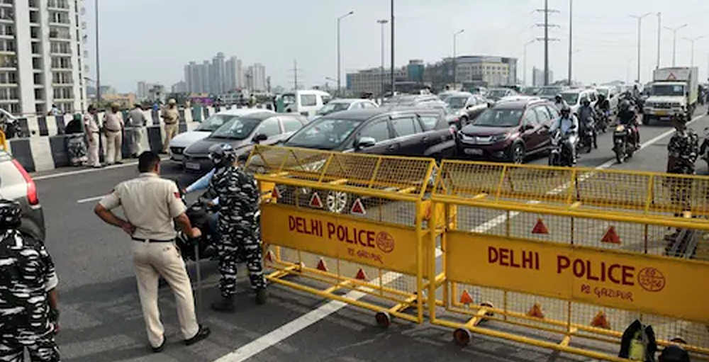 ನಿರುದ್ಯೋಗದ ವಿರುದ್ಧ ರೈತರ ಪ್ರತಿಭಟನೆ ಹಿನ್ನೆಲೆ: ದಿಲ್ಲಿ ಗಡಿಯಲ್ಲಿ ಭದ್ರತೆ ಹೆಚ್ಚಳ