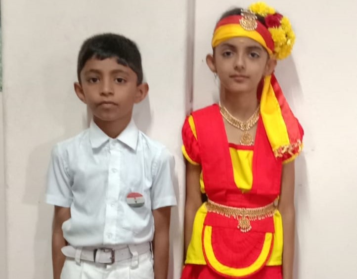 ದೇಶಭಕ್ತಿ ಗಾಯನ ಸ್ಪರ್ಧೆ; ಕಾವು ಬುಶ್ರಾ ಸ್ಕೂಲ್ ವಿದ್ಯಾರ್ಥಿಗಳಾದ   ಹಫೀಝ್, ಆರಾಧ್ಯ ಜಿಲ್ಲಾ ಮಟ್ಟಕ್ಕೆ ಆಯ್ಕೆ