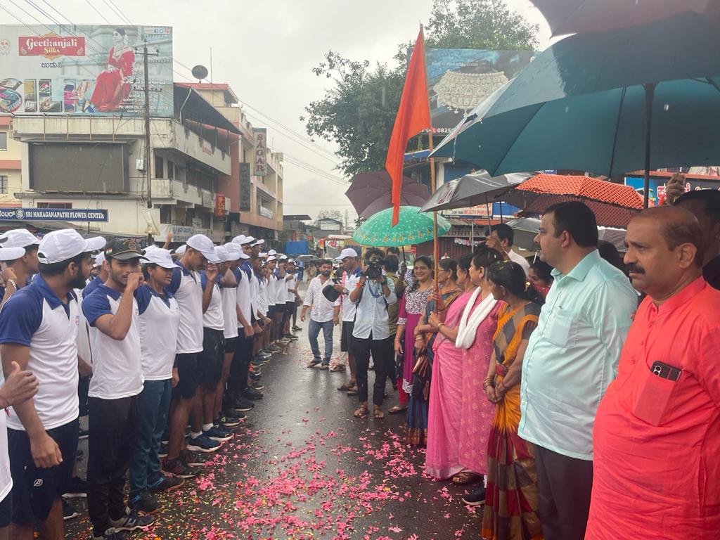 ​ಕಾರ್ಕಳ: ‘ಅಗ್ನಿಪಥ್ ದೌಡ್’ 75 ಕಿ.ಮೀ. ಮ್ಯಾರಥಾನ್ ಓಟಕ್ಕೆ ಚಾಲನೆ