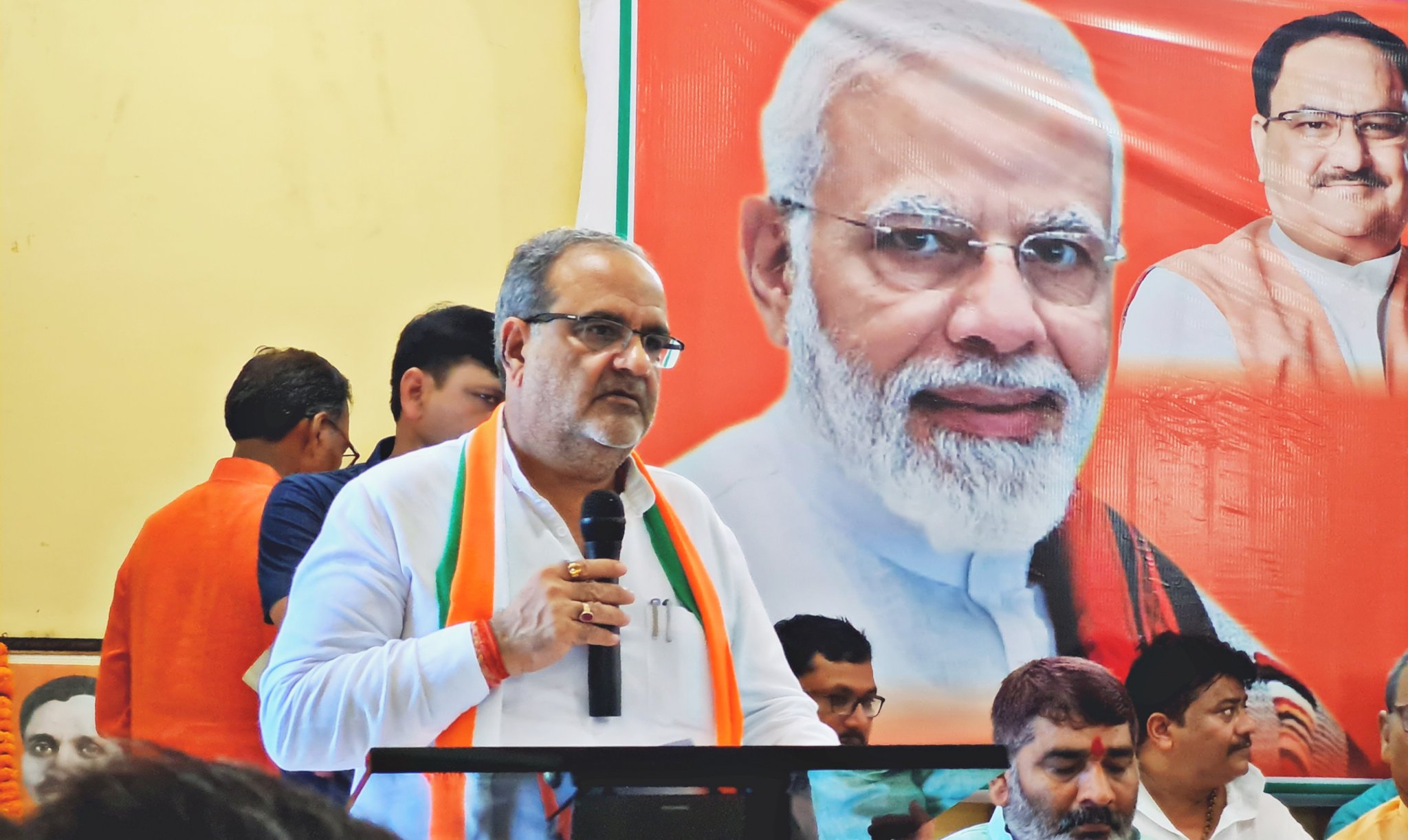 ಉತ್ತರಪ್ರದೇಶ ಬಿಜೆಪಿ ಅಧ್ಯಕ್ಷರಾಗಿ ಭೂಪೇಂದ್ರ ಚೌಧರಿ ನೇಮಕ ಸಾಧ್ಯತೆ