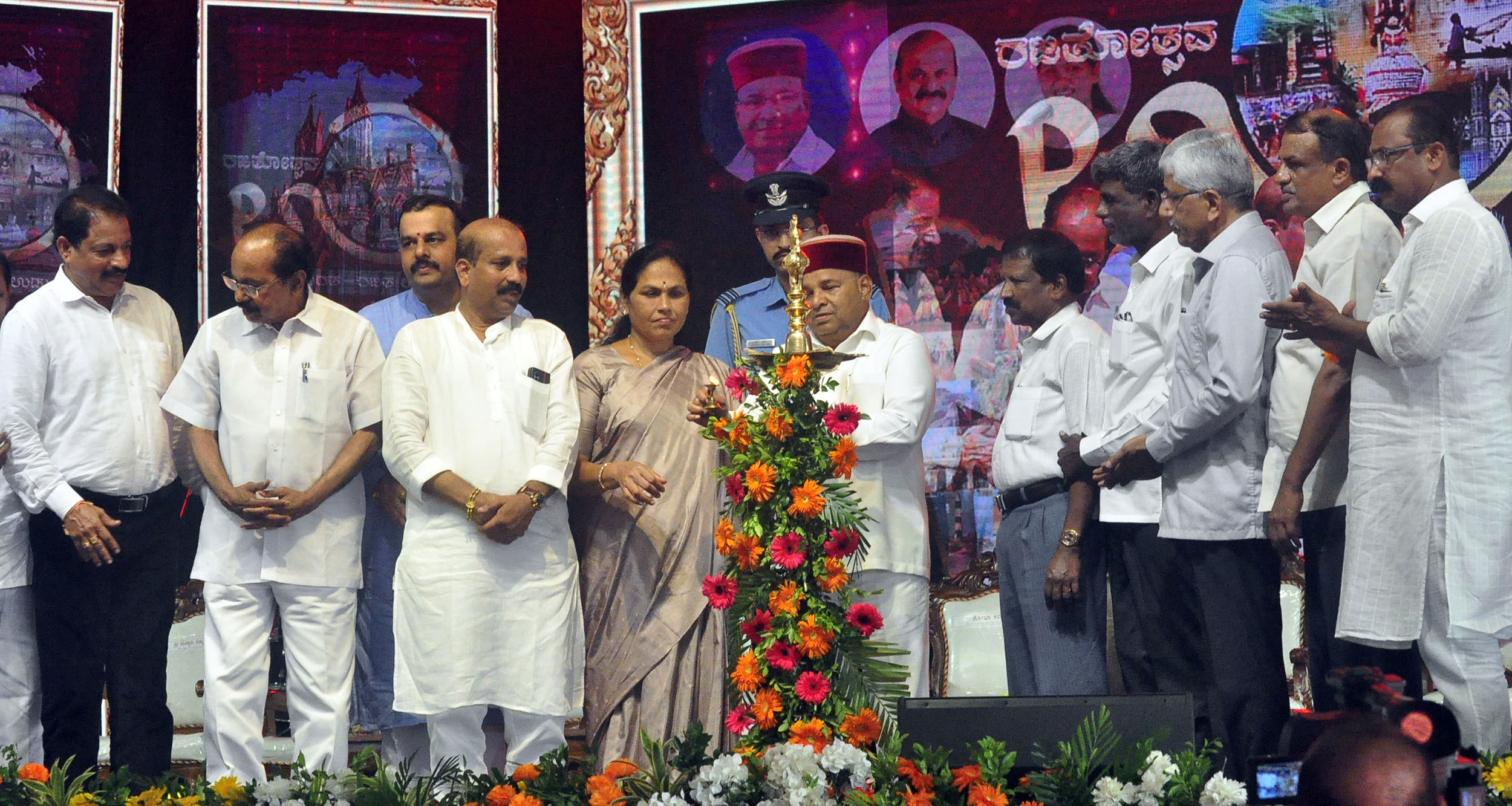 ಉಡುಪಿ ಜಿಲ್ಲೆಯ ರಜತ ಮಹೋತ್ಸವಕ್ಕೆ ವರ್ಣರಂಜಿತ ಚಾಲನೆ