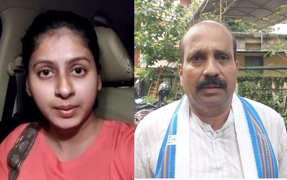 ಪೆರಂಪಳ್ಳಿ-ಮಣಿಪಾಲ ರಸ್ತೆ ಅವ್ಯವಸ್ಥೆ; ಶಾಸಕ ರಘುಪತಿ ಭಟ್‌ರನ್ನು ತರಾಟೆಗೆ ತೆಗೆದುಕೊಂಡ ಯುವತಿಯ ವೀಡಿಯೊ ವೈರಲ್