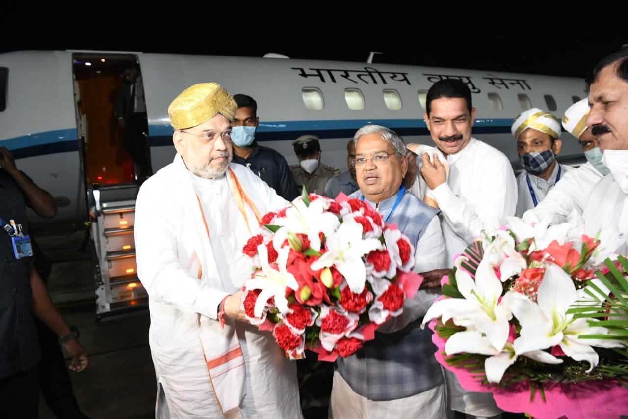 ಬೆಂಗಳೂರಿಗೆ ಕೇಂದ್ರ ಗೃಹಮಂತ್ರಿ ಅಮಿತ್ ಶಾ ಆಗಮನ