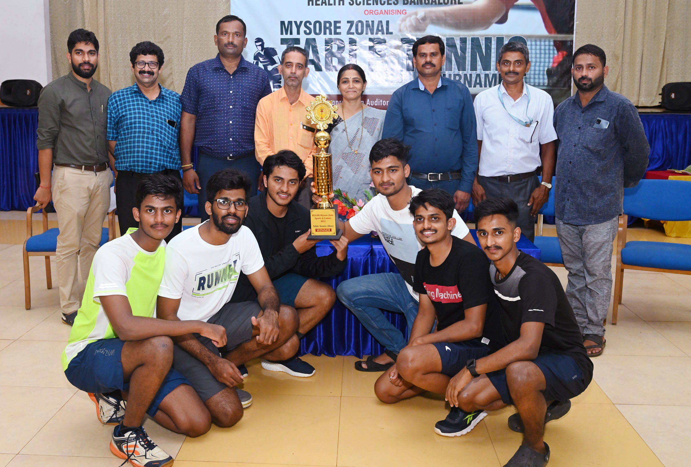 ಮೈಸೂರು ವಲಯ ಮಟ್ಟದ ಟೇಬಲ್ ಟೆನ್ನಿಸ್ ಕ್ರಿಡಾಕೂಟ: ಶಿವಮೊಗ್ಗ- ಸುಳ್ಯ ತಂಡಕ್ಕೆ ಪ್ರಶಸ್ತಿ